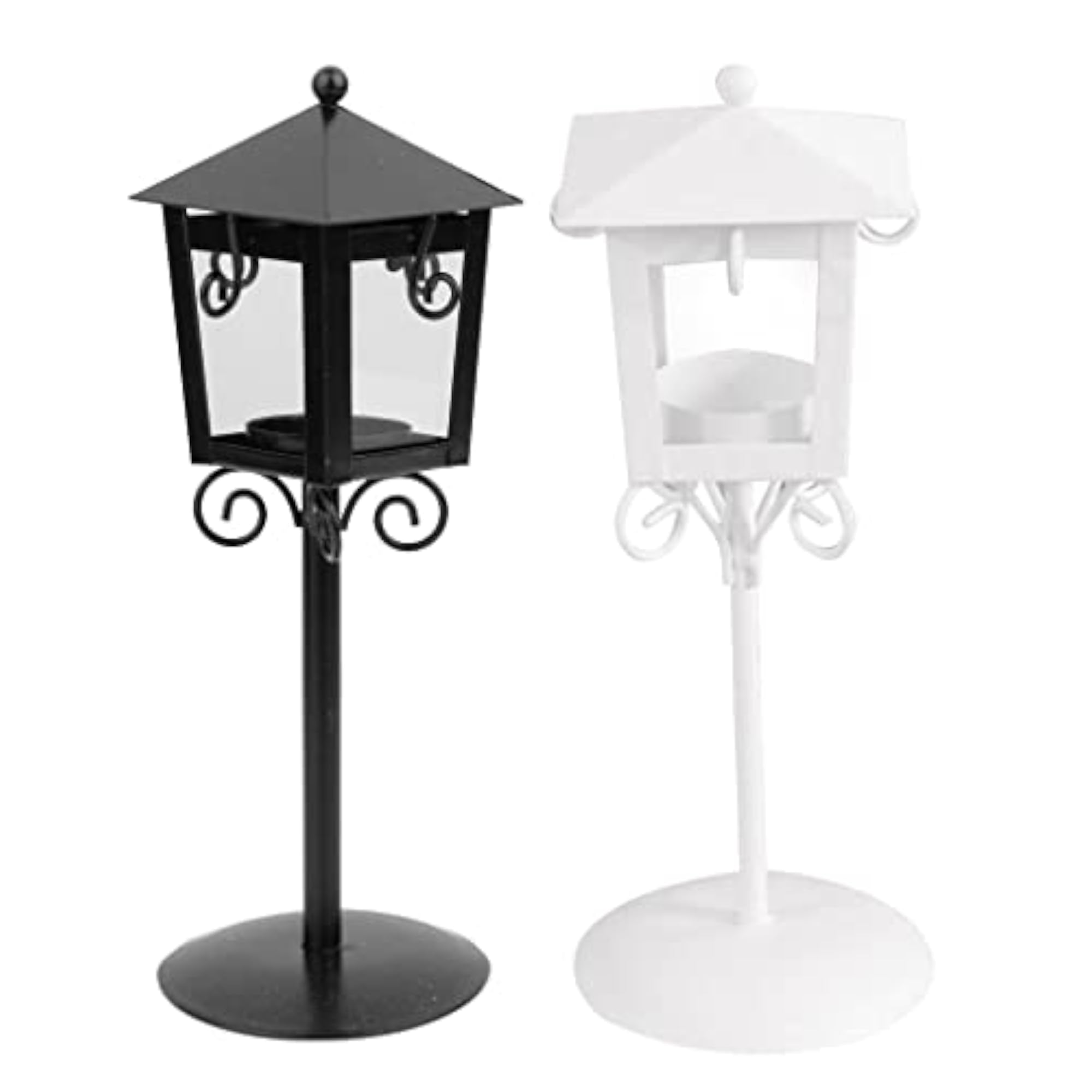 Desktop Iron Candle Holder Set of 2