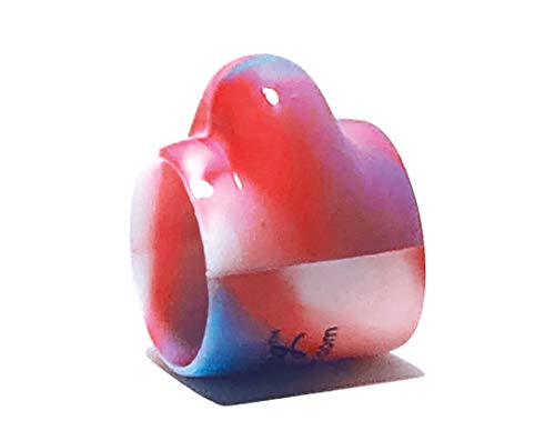 1 Pack Silicone Ring Protectors – Blue Multicolor 6 Medium, Diamond Engagement Rings Gym Cleaning Sports Beach