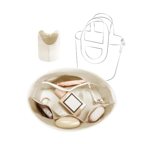 Image of Fits for In the loop Bag Insert Organizer For Hermes(18,Craie)