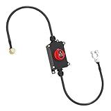 100A Battery Disconnect Switch, 12–48V Waterproof Top Post Battery Cut Off Switch with Wire(0.78ft) Heavy Duty for Car RV Boat and Vehicle(On/Off)