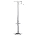 Produktbild ZACK 50670 "ATACIO" Standgarderobe m. integr. Schirmständer, Edelstahl matt
