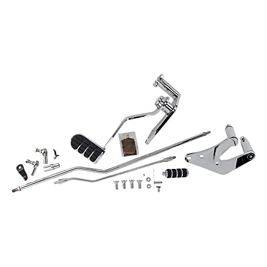 Kuryakyn 9064 Motorcycle Foot Controls: Extended Forward Control Kit for 1991-2017 Harley-Davidson Dyna Motorcycles, Chrome