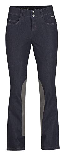 Kerrits Women's Stretch Denim Bootcut Riding Breeches – Tall – Comfy Bootcut Horse Riding Jeans with Extended Patch4