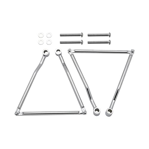 Soporte para Alforjas de Motocicleta - Barras de Protección Cromadas o Negras para Kawasaki Vulcan VN 400/800/900/1500/1600/1700 y otras marcas miniatura 3