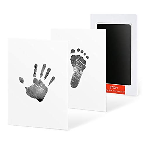 Anytec New Creative Baby Clean Inkless Touch Ink Pad Toddler Safe Non-Toxic Footprint Handprint Ink Pads Best Commemorative Gifts