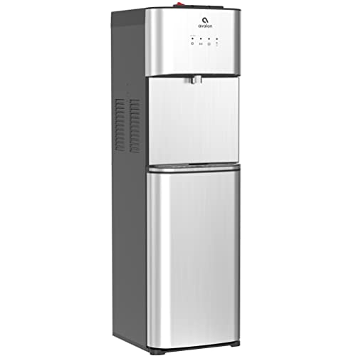 Avalon Self Cleaning Bottleless Water Cooler Water Dispenser - 3 Temperature Settings - Hot, Cold & Room Water, Durable Stainless Steel Cabinet, NSF Certified Filter- UL Listed
