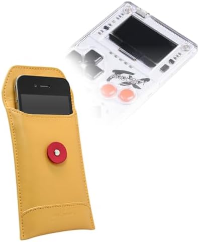 BoxWave Case Compatible with Arduboy FX (1.3 in) - Manila Leather Envelope, Retro Envelope Style Hip Cover image 2