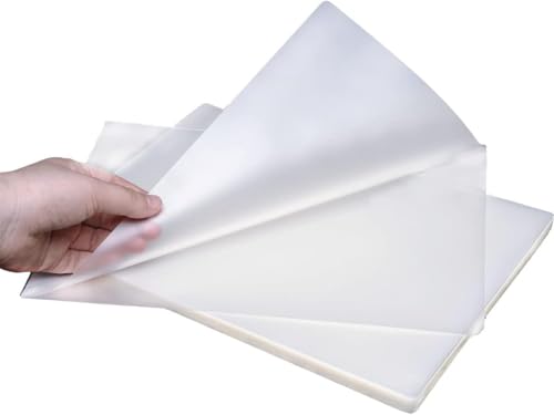 Image of AKSHAT Enterprises (A4 Size) Lamination Pouch Clear Glossy Thermal Transparent Waterproof 50 Sheets (Home&Office) 225mm X 310mm : 80 Microns
