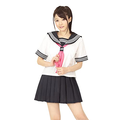 Uniforme marin japonais bleu et blanc Innocence Gakuen Cosplay