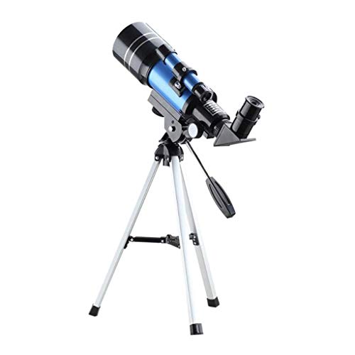 ポータブル単眼天体望遠鏡、焦点距離300mm、口径70mm、屈折単眼望遠鏡、150倍レンズ、三脚付き、初心者向け、子供用、空の星空観察