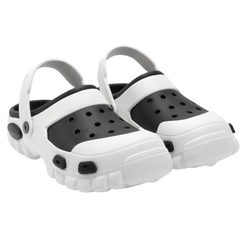 Clogs for Men and Women | Adjustable Back Strap Stylish Non-Slip Walking Casual Sandals | Waterproof & Everyday Mules Flip-Flop for Men's & Boy's-image-30