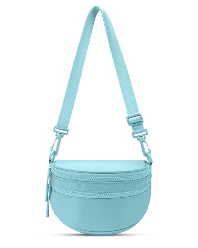 Image of Gitus Gifts for 6 7 8 9 10 Year Old Girls Purse Mini Nylon Crossbody Shoulder Bum Bags with Adjustable Straps