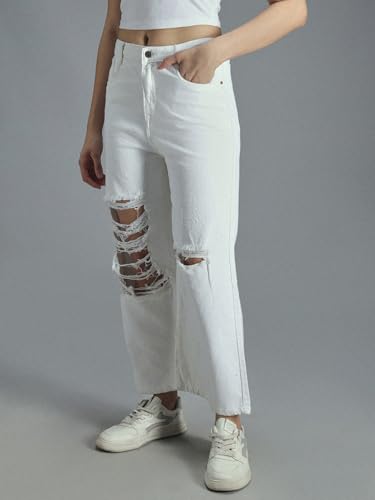 Image of HIGH Star Women's Regular Fit Mid Rise Jeans