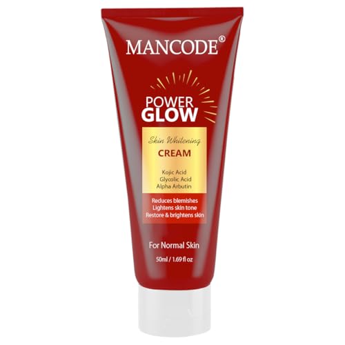 Image of Mancode Power Glow Face Care Combo for Unisex | Scrub, Face Wash & Whitening Cream | Deep Cleansing, Exfoliation & Brightening | Natural Ingredients with Saffron, Turmeric, Kojic Acid & Licorice | Hydrating & Reduces Dark Spots Pack of 3