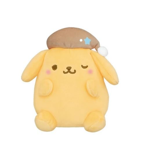 ポムポムプリン　むにゅむにゅ　ぬいぐるみ　S ポムポムプリン♡ポムポムおすしマスコットの受注販売を開始するよ