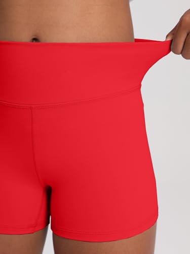 MCEDAR Girls Biker Shorts High Waisted Yoga Athletic Volleyball Shorts Soft Dance Shorts2