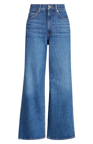 Women's Taylor High Waist Crop Wide Leg Jeans Serendipity