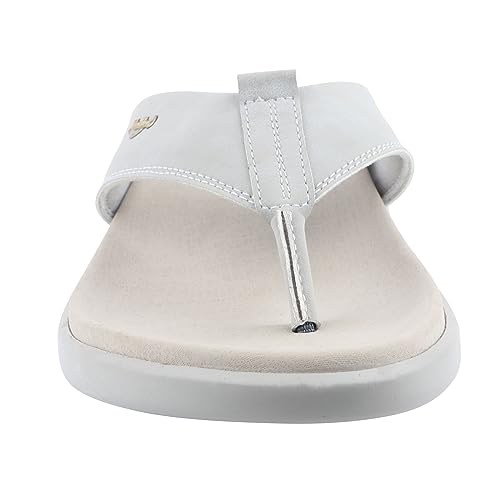 Image of Medifeet Men's Leather Thong Slippers
