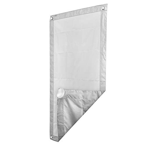 ROOMY Dachfenster Sonnenschutz Haftfix, ohne Bohren, Hitzeschutzrollo Saugnapf 36 cm x 71,5 cm (B x L) für C04/104 ROOMY Dachfenster Sonnenschutz Haftfix, ohne Bohren, Hitzeschutzrollo Saugnapf 36 cm x 71,5 cm (B x L) für C04/104