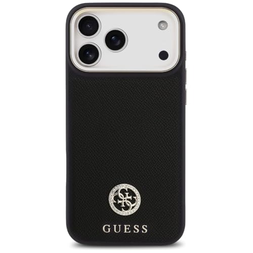 Coque compatible MagSafe iPhone 17 Pro Max Guess avec strass antichoc