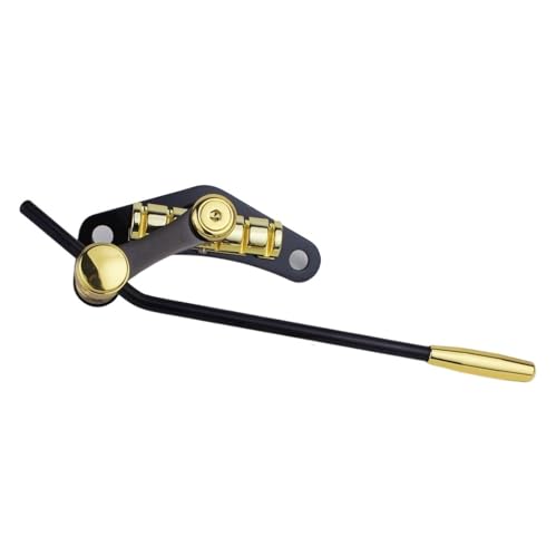 Pont Tune-O-Matic guitare électrique cordier barre d'arrêt noir GDBK