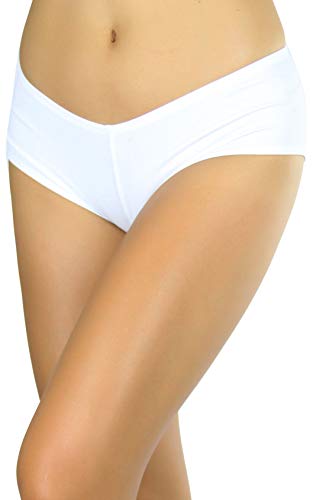 ToBeInStyle Women's Micro Mini Rave Booty Shorts Hipsters Cheeky Boyshorts