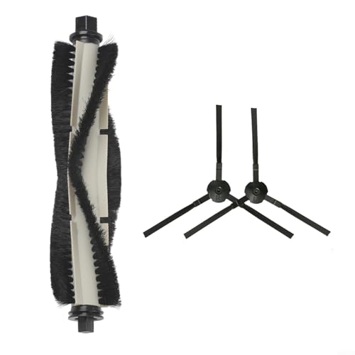 HEIBTENY Kit de cepillo de rodillo y cepillo lateral, para robot aspirador y fregona ILIFE A30 Pro, piezas de repuesto de nailon y plástico para una limpieza eficiente de bordes y esquinas