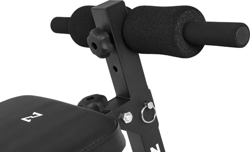 klappbare Trainingsbank, Bankdrücken, Fitnessbank, Multifunktion Sit up bank, Fitnessgeräte, Flachbank, Hantelbank, Kraftstation für zu Hause oder Fitnessstudio, verstellbare Rückenlehne – Bild 4