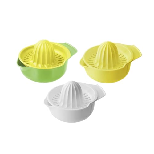 Fackelmann Presse-citron avec récipient récupérateur, jus fraîchement pressé sans pépins, ustensile de cuisine pour presser les citrons verts (couleur :...