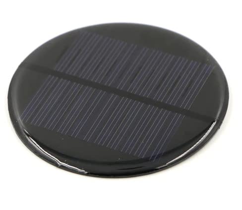 New Mini Solar Panel 6V for Project Work (Pack of-1, 7x7x0.3cm Size)(Circular Shaped) (B0C21G8GBJ) Amazon Price History, Amazon Price Tracker