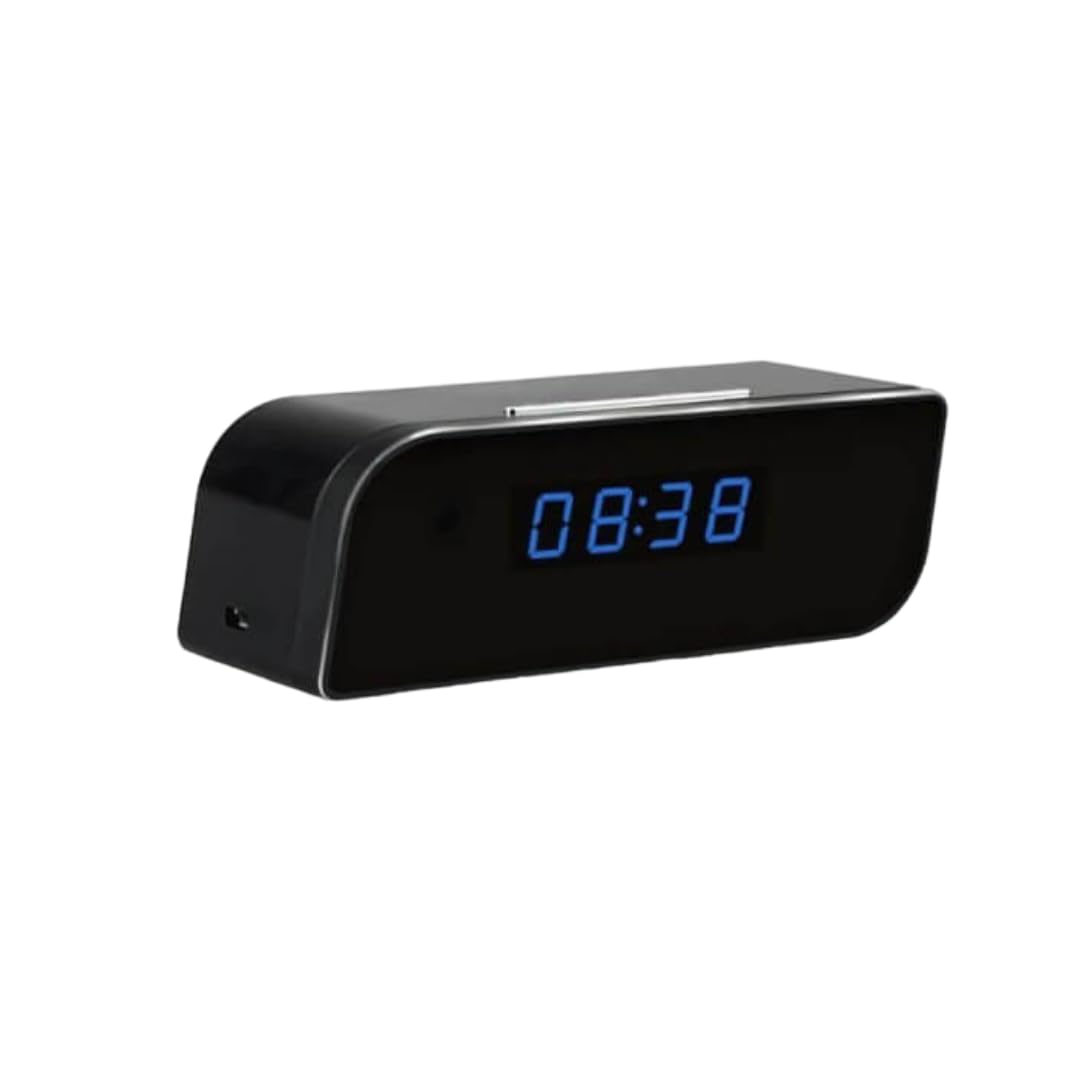 Genérico Mini Reloj despertador Cámara Espía Full HD 1080P WiFi