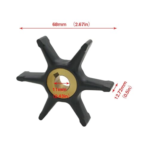 Turbine de pompe à eau hors-bord pour réparer la surchauffe moteur 4 CV