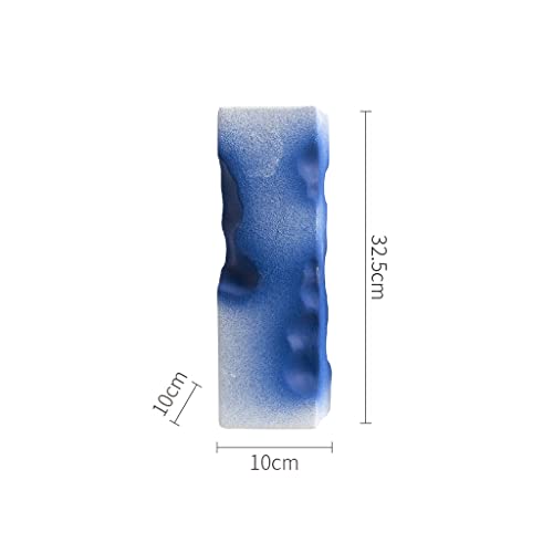 Vase en céramique bleu idéal sur un meuble TV ou un buffet - 3