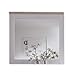 Produktbild ROMANCE Wandspiegel in Sibiu Lärche / Eiche San Remo Optik - Landhausstil Spiegel für Flur & Garderobe - 96 x 92 x 4 cm (B/H/T)