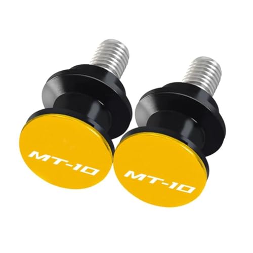 Carretes Basculantes 6mm Protege de Caídas Eje de Moto MT-01 FZ-07 MT-07