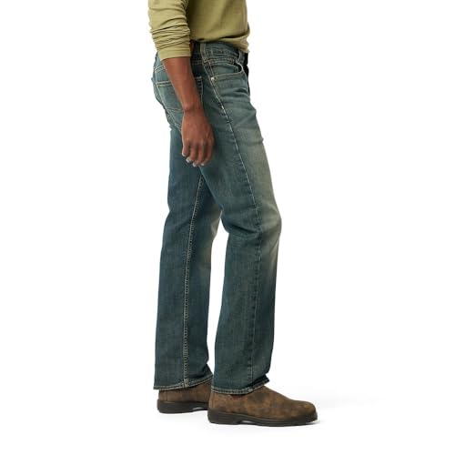 Levi's Men's Regular Fit Flex Jeans, Roadside, 48Wx32L2