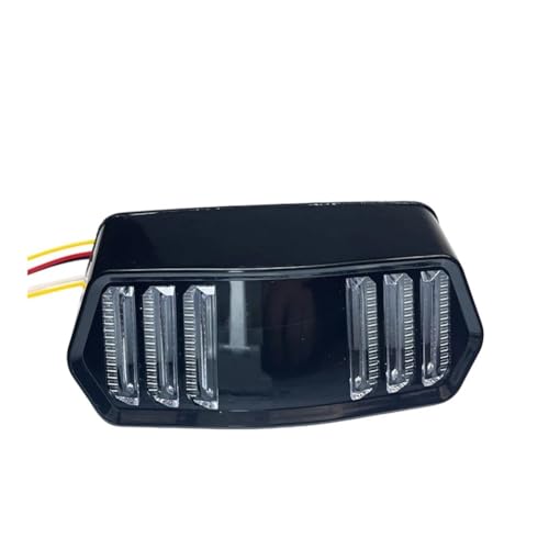 Moto arrière lampe feux arrière universels 12V clignotants LED de signalisation
