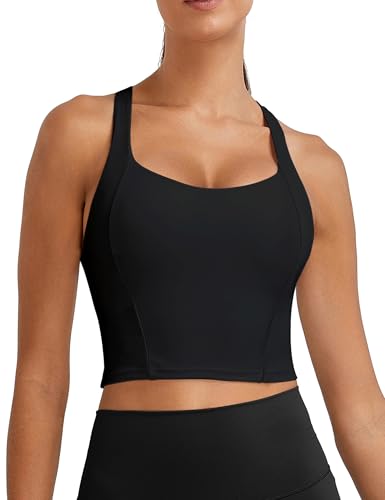 BMJL Women's Workout Tank Tops with Built in Bra Athletic Sports Crisscross Back Summer Going Out Clothing 2025