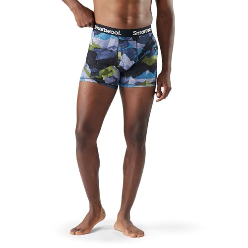 Image of Smartwool Men's Merino Print Boxer Brief Boxed