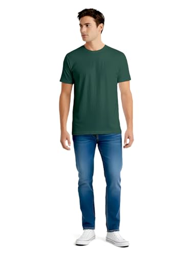 Image of 100% PIMA Cotton T Shirt for Man | Premium Men T-Shirts Regular Fit | Half Sleeve Round Neck Cotton Tshirt for Man | Mens Tees Made for Indian Climate | Available in 10 Colours