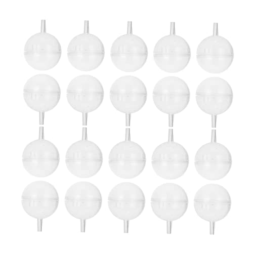 LIGIGWASH 20 Piezas Unidades de Vasos para Bombones de Plástico Soporte para Chocolates Redondos Envoltorios Transparentes para Chocolate y Dulces para DIY y Decoración de Fiestas