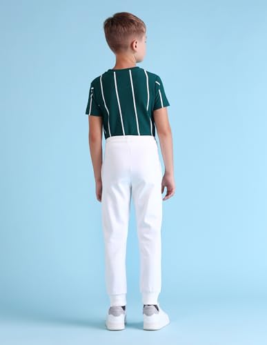 Image of U.S. Polo Assn. Kids Regular fit Boys Cotton Track Pants