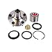 MobiWheels Rear Wheel Hub Bearing Assembly with Repair Kit Fit for Subaru 1993-2007 Impreza,1998-2008 Forester,1992-1999 Legacy,Replaces BR930577K