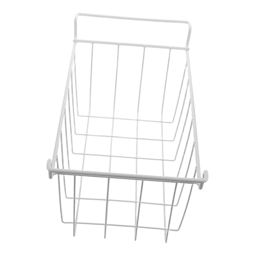GALPADA Cestini Metallici per Congelatore Pozzetto Contenitori per Organizzazione del Freezer Design Sospeso per Massimizzare Lo Spazio Interno Facile da Pulire e Installare
