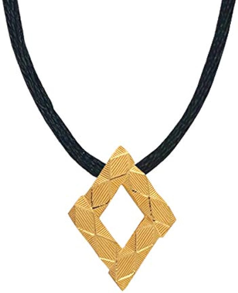 Amazon | [プリマゴールド] 純金 メンズ ダイヤカットペンダント