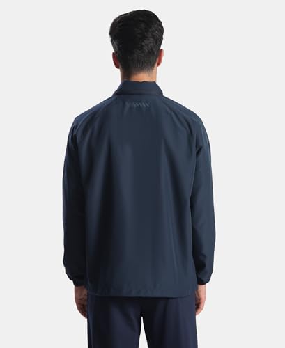 Image of Jockey MV40 Men Microfiber Water Resistant Convertible Active Wear Hoodie Jacket