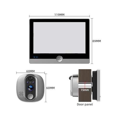 Sonnette vidéo PIR intelligent pour identifier qui rode devant chez vous - 7