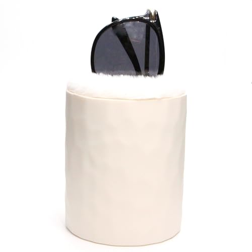 Plush Lined Eyeglasses Holder?Protective Eyeglasses Holder Stand Case, Silicone Glasses Storage Organizer, Anti-scratch Glasses Organizer,non-slip Storage Organizer