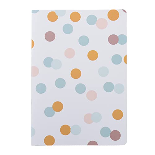 Image of Papboo A5 Handy, Easy to Carry Unruled, Plain Cute Abstract & Fruits 2 Sets of 4 for doodling, Writing, Notes, Notebooks -Matte Finished - Journal Diary, Gift.(60 * 8= 480 80 GSM Pages)