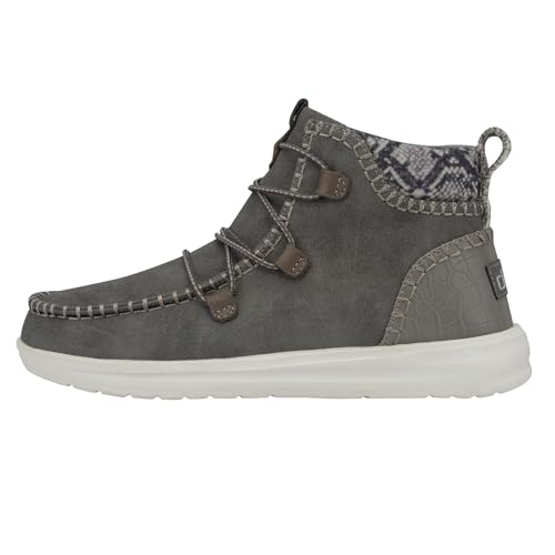 Image of HEYDUDE Women's Eloise Leather Ankle Boot